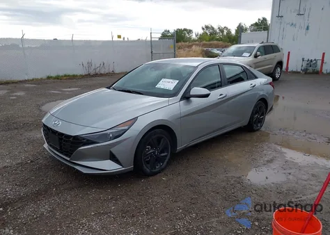 2022 Hyundai Elantra Sel из США, поврежденный, VIN 5NPLM4AGXNH063847